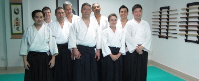 Yudansha Grading with Horii Sensei at Mumei Shudan dojo